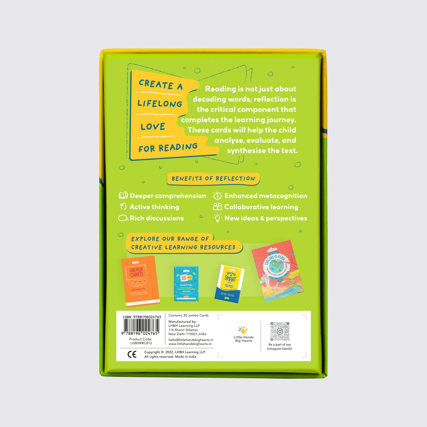 Reading Reflection Cards- 8-12 years