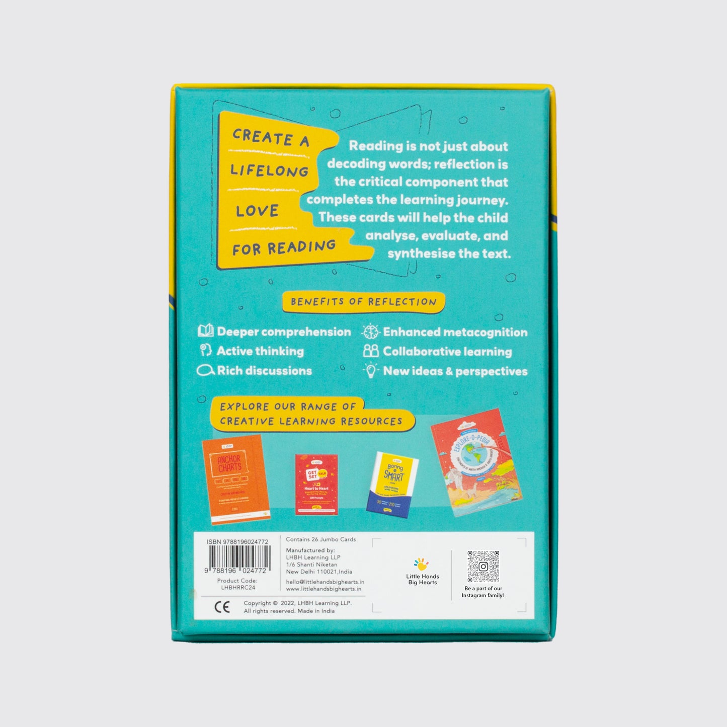 Reading Reflection Cards- 2-4 years