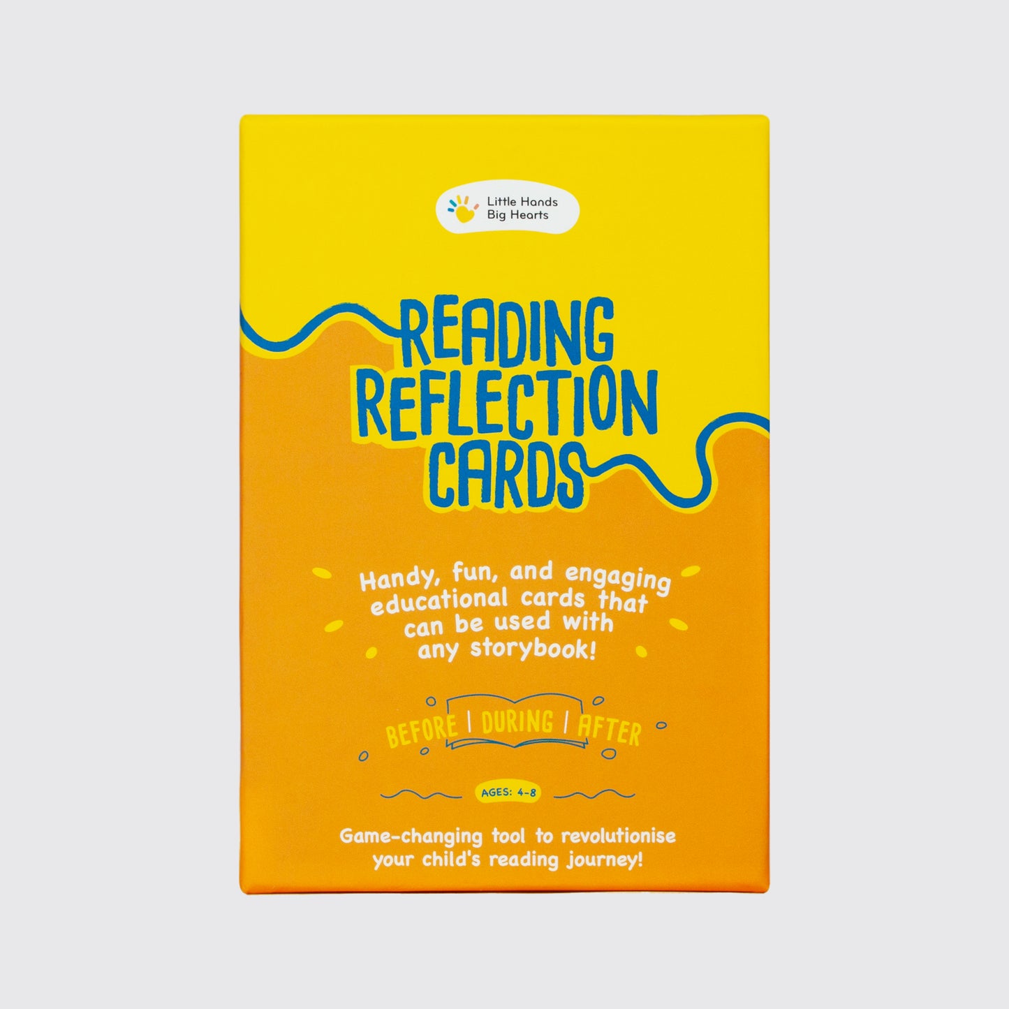 Reading Reflection Cards- 4-8 years