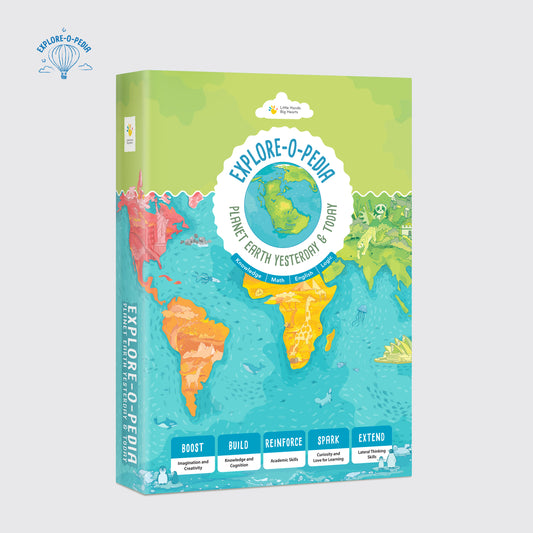 Explore-O-Pedia - Planet Earth Yesterday and Today 5 Book Box Set