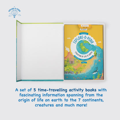 Explore-O-Pedia - Planet Earth Yesterday and Today 5 Book Box Set
