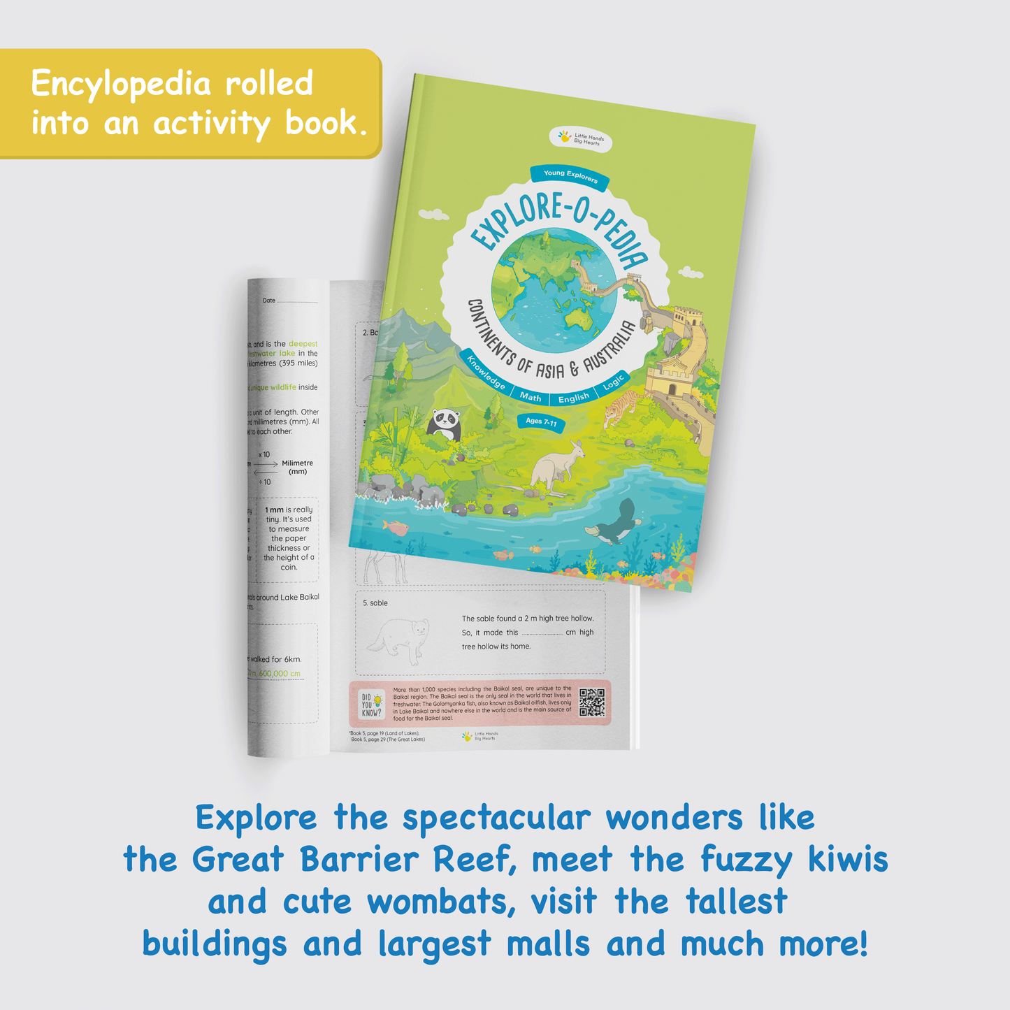 Continents of Asia & Australia: Planet Earth Yesterday & Today Series