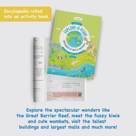 Continents of Asia & Australia: Planet Earth Yesterday & Today Series