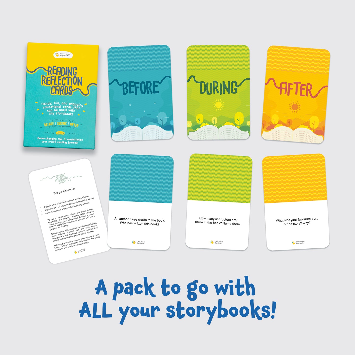 Reading Reflection Cards- 2-4 years