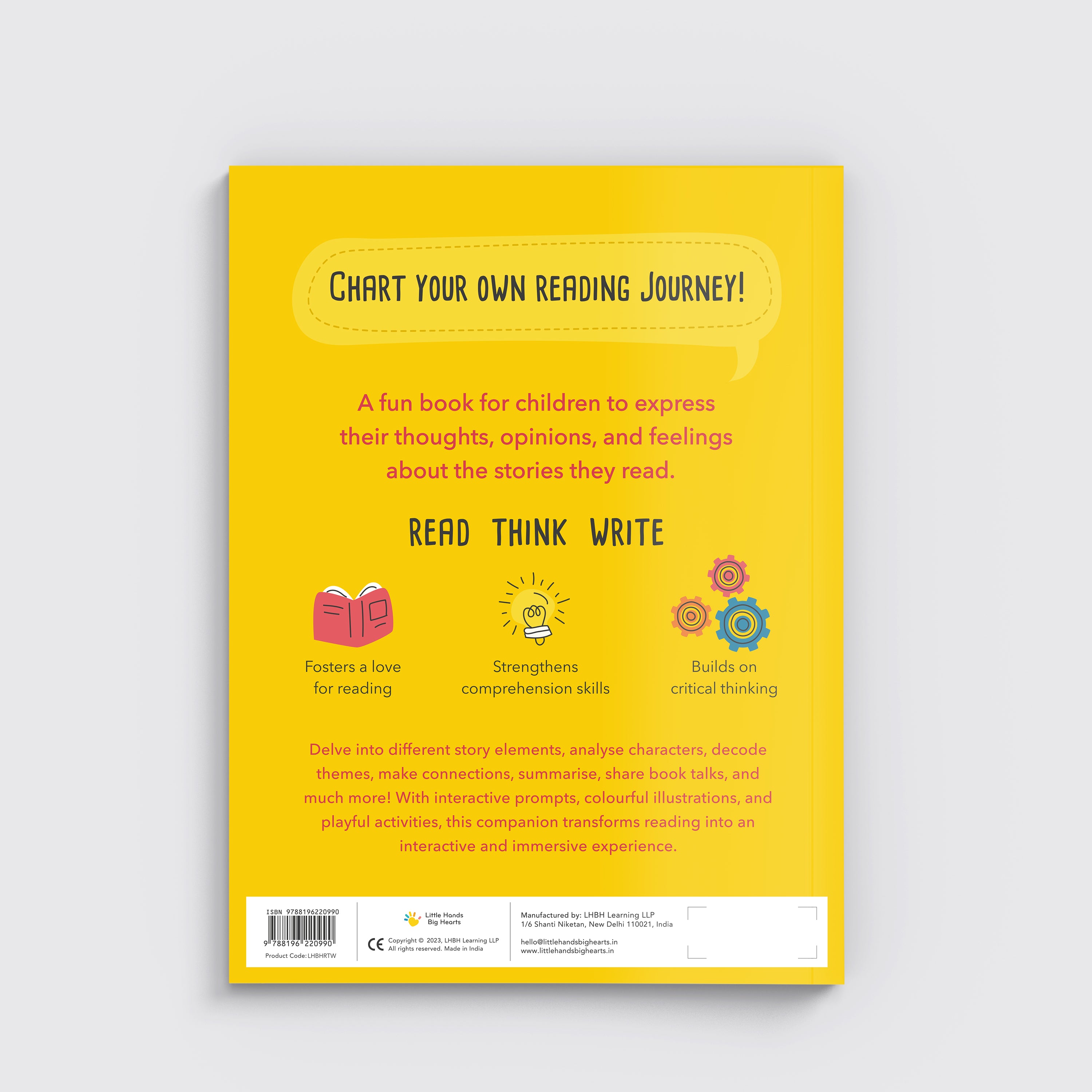 Read Think Write - A Lifelong Reading Companion – littlehandsbighearts