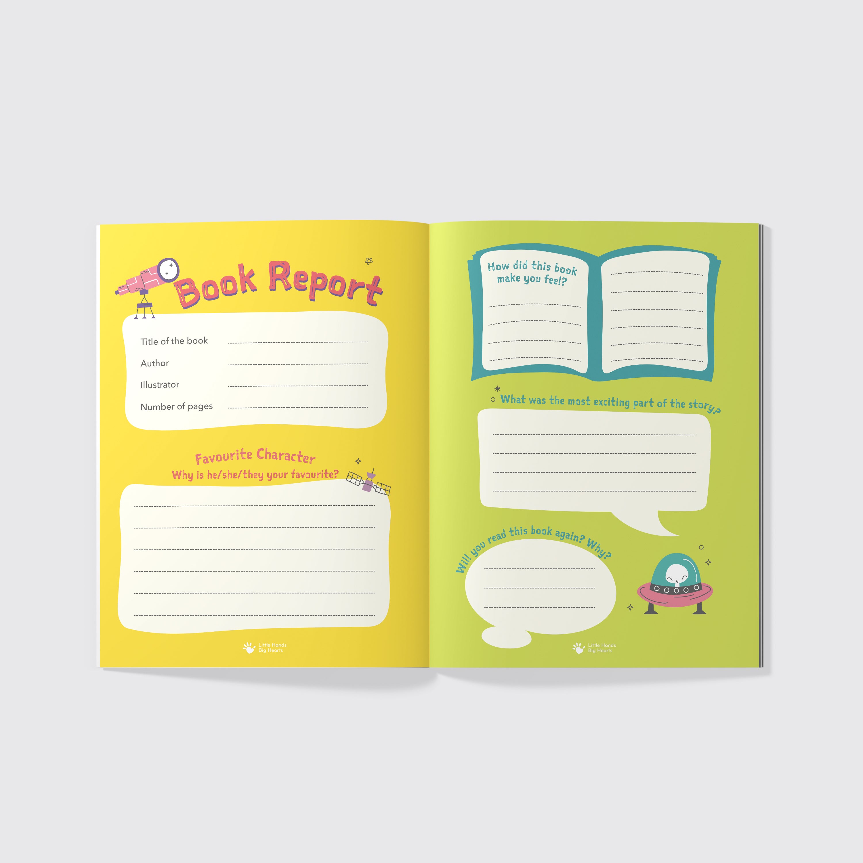 Read Think Write - A Lifelong Reading Companion – littlehandsbighearts