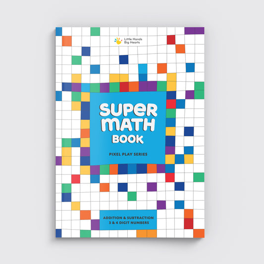 Super Math: Addition & Subtraction 3 & 4 Digit Numbers
