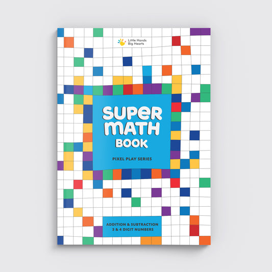 Super Math: Addition & Subtraction 3 & 4 Digit Numbers