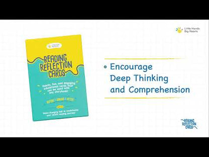 Reading Reflection Cards- 2-4 years
