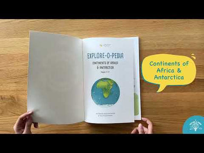 Continents of Africa & Antarctica: Planet Earth Yesterday & Today Series